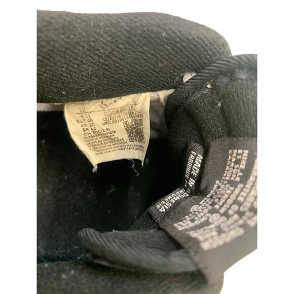 Nike Air Force 1 '07‎ Low White and Black OG Size 12 - Picture 6 of 9